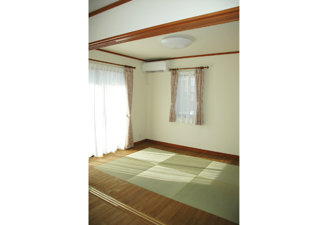 琉球畳のくつろぎスペース