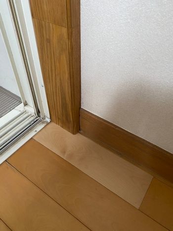 カウンターと床の補修工事 Of スタッフブログ